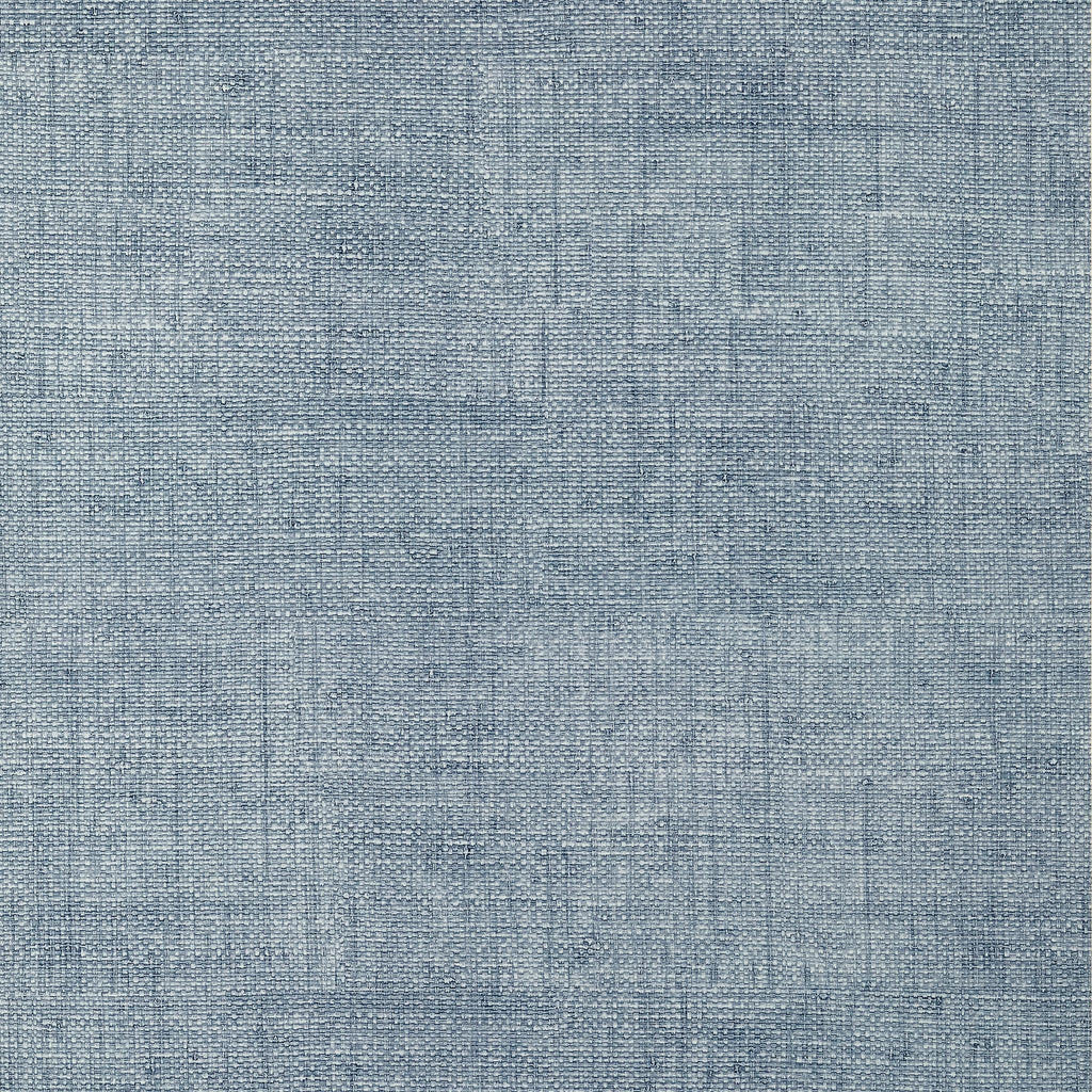 Thibaut BANKUN RAFFIA Blueberry Wallpaper