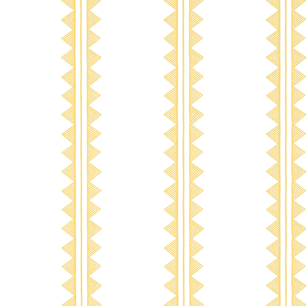 Thibaut AGAVE STRIPE Yellow Wallpaper