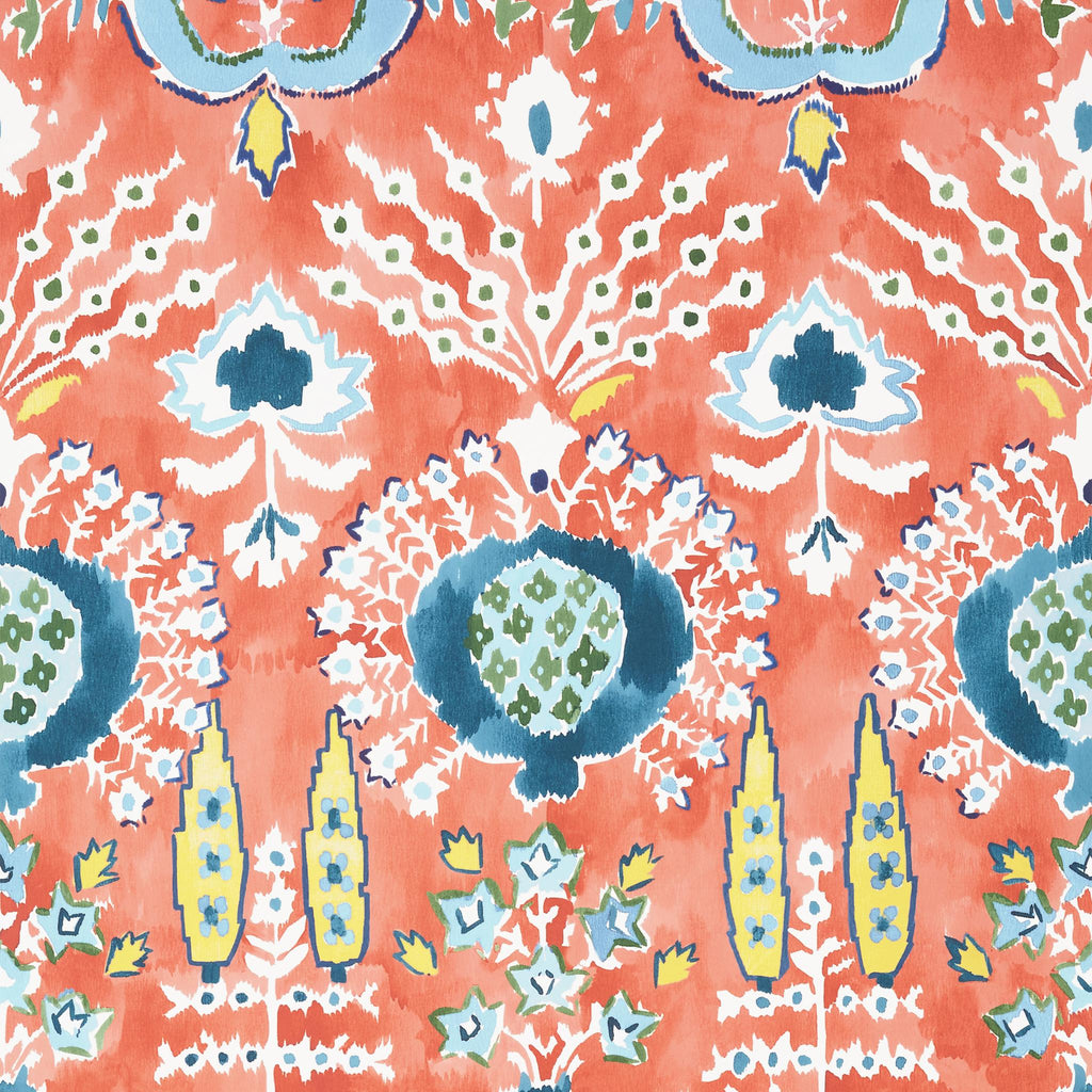 Thibaut MENDOZA SUZANI Coral Wallpaper