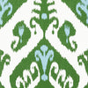 Thibaut Indies Ikat Green Wallpaper