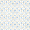 Thibaut Emily Beige And Blue Wallpaper