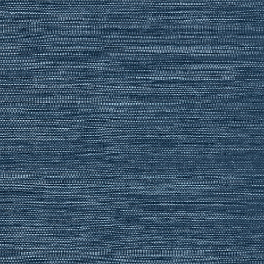 Thibaut WINDWARD SISAL Navy Wallpaper