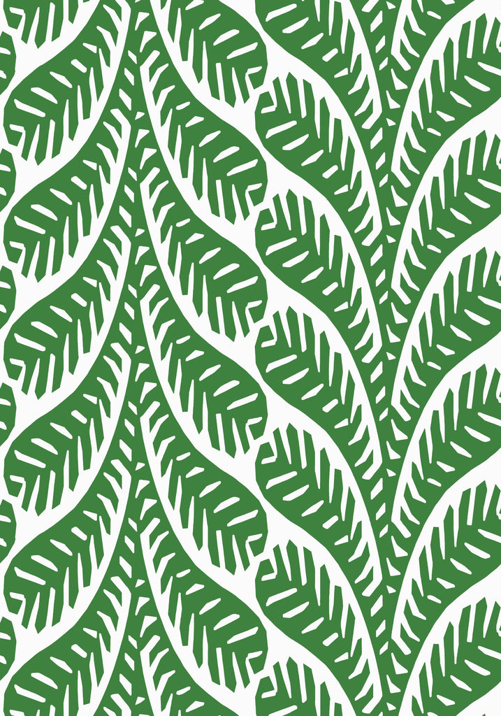 Thibaut GINGER Emerald Wallpaper