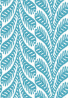 Thibaut Ginger Turquoise Wallpaper