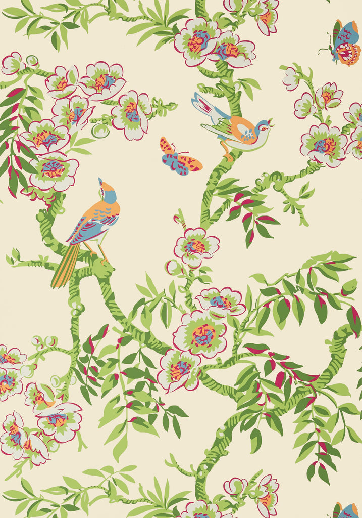 Thibaut YUKIO Cream Wallpaper