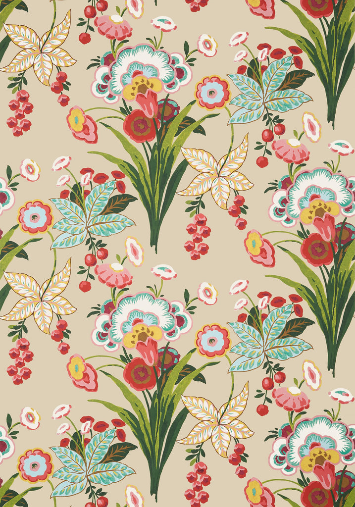 Thibaut PASADENA Cream Wallpaper