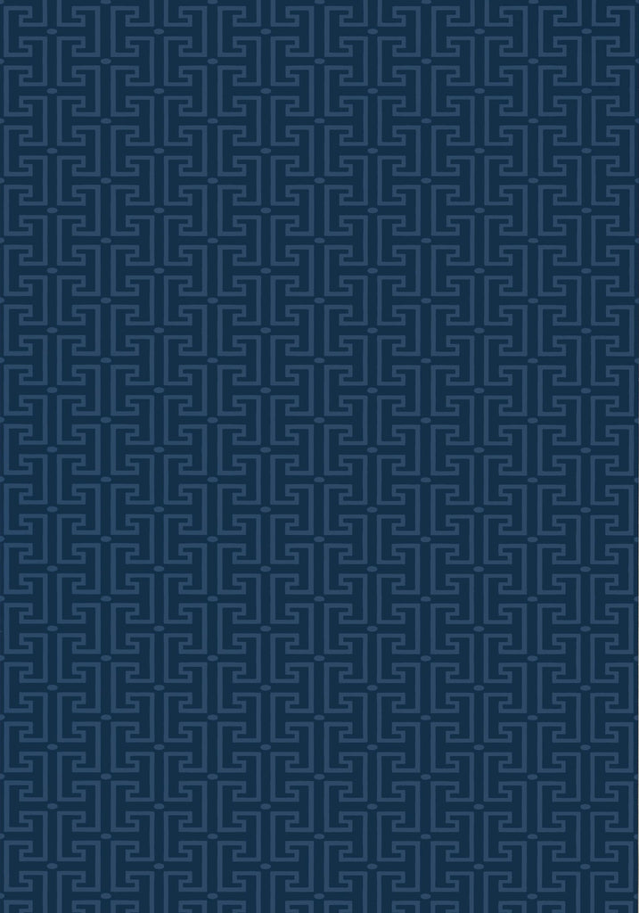 Thibaut T-SQUARE Navy Wallpaper