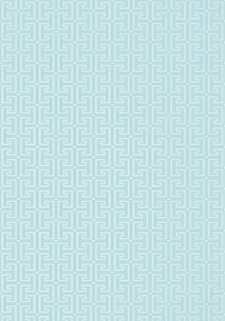 Thibaut T-SQUARE Spa Blue Wallpaper