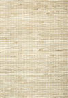 Thibaut Sutton Stripe White On Natural Wallpaper