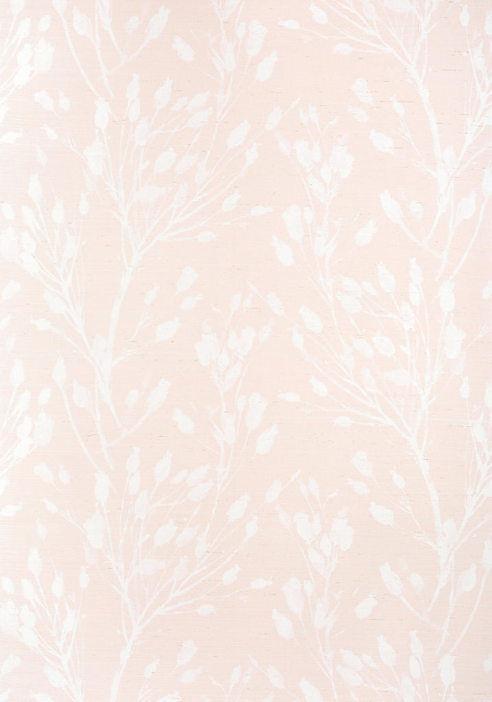 Thibaut WILD FLOWER Blush Wallpaper