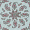 Thibaut East India Raspberry And Teal Wallpaper