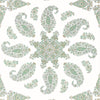 Thibaut East India Green And White Wallpaper