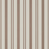 Thibaut Maggie Stripe Brown Wallpaper