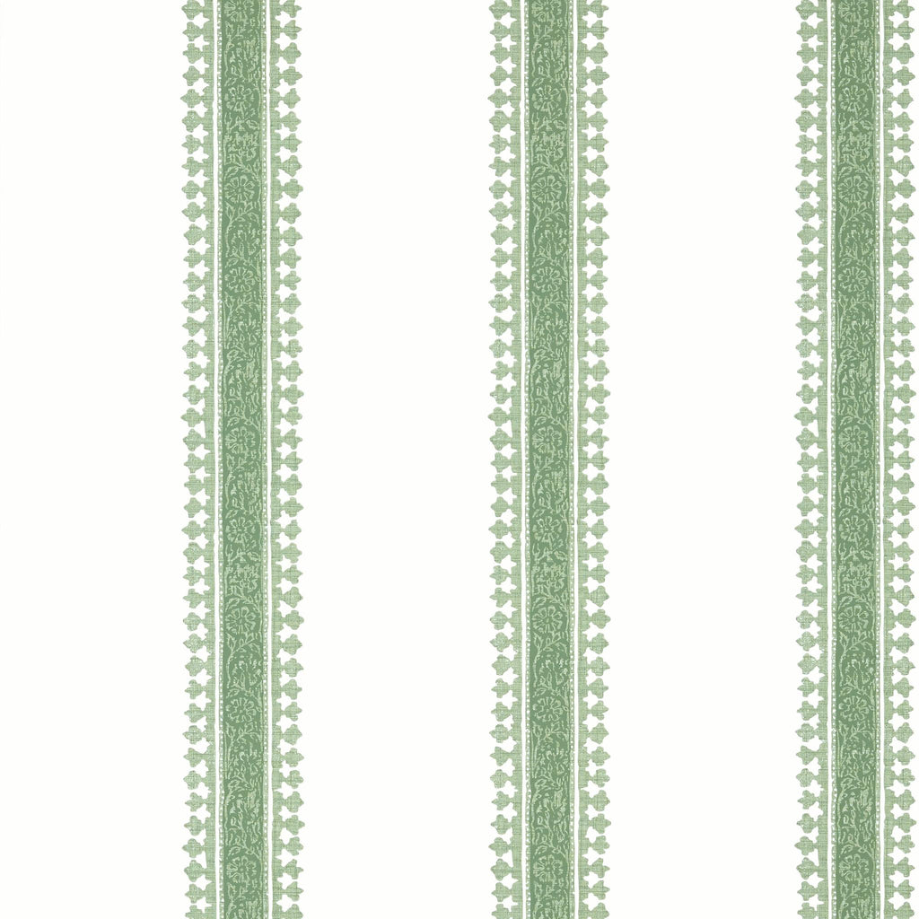 Thibaut CAMBRIDGE STRIPE Green Wallpaper