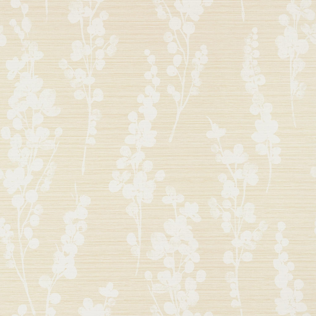 Thibaut SPRING BLOOMS Beige Wallpaper