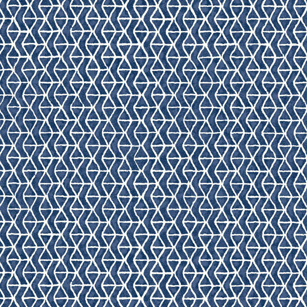 Thibaut STONY BROOK Navy Wallpaper