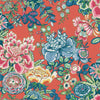 Thibaut Peony Garden Coral Wallpaper