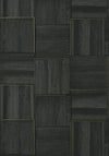 Thibaut Hayworth Black Wallpaper