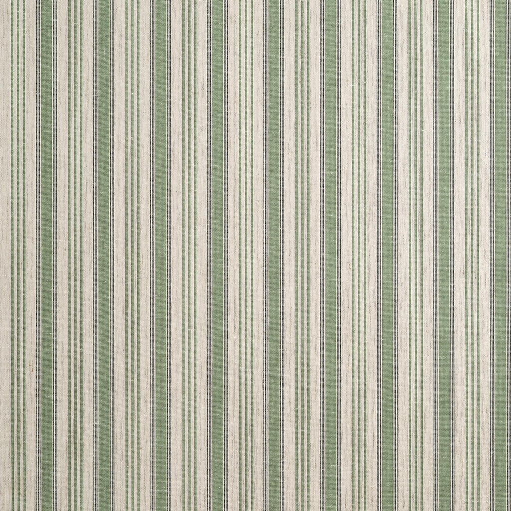 Thibaut BENNETT STRIPE Green Wallpaper