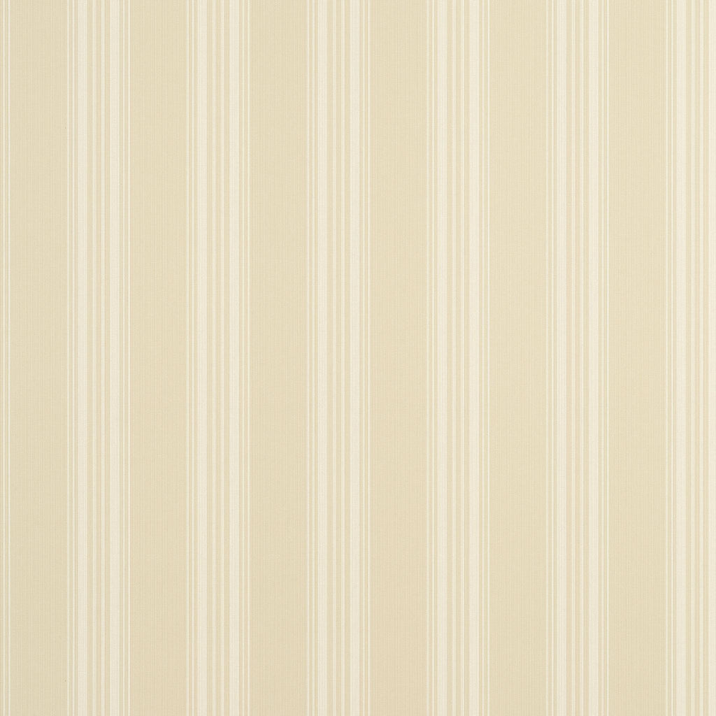 Thibaut SCARLET STRIPE Buttercream Wallpaper