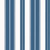 Thibaut Norfolk Stripe Navy Wallpaper