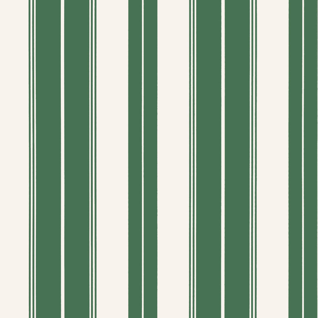 Thibaut NORFOLK STRIPE Green Wallpaper