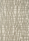 Thibaut Mori Metallic Pewter Wallpaper