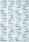 Thibaut Half Moon Blue Wallpaper