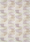 Thibaut Half Moon Plum Wallpaper