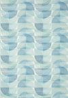 Thibaut Half Moon Robin'S Egg Wallpaper