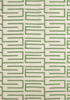 Thibaut Architect Embroidery Emerald Fabric