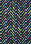 Thibaut Hamilton Embroidery Navy Fabric