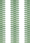 Thibaut Nola Stripe Embroidery Green Fabric