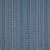 Thibaut Charter Stripe Embroidery Navy Fabric