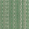 Thibaut Charter Stripe Embroidery Green Fabric