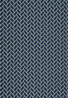 Thibaut Cobblestone Navy Fabric