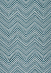 Thibaut Monti Chevron Indigo Fabric