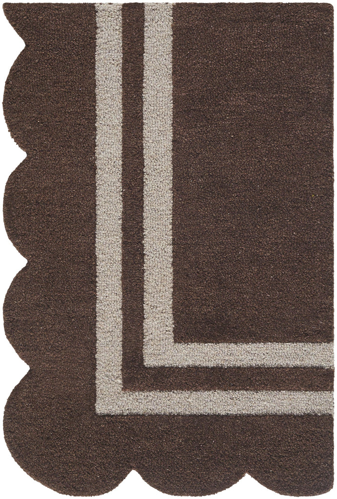 Surya Scalloped SCP-2300 2'6" x 8' Rug