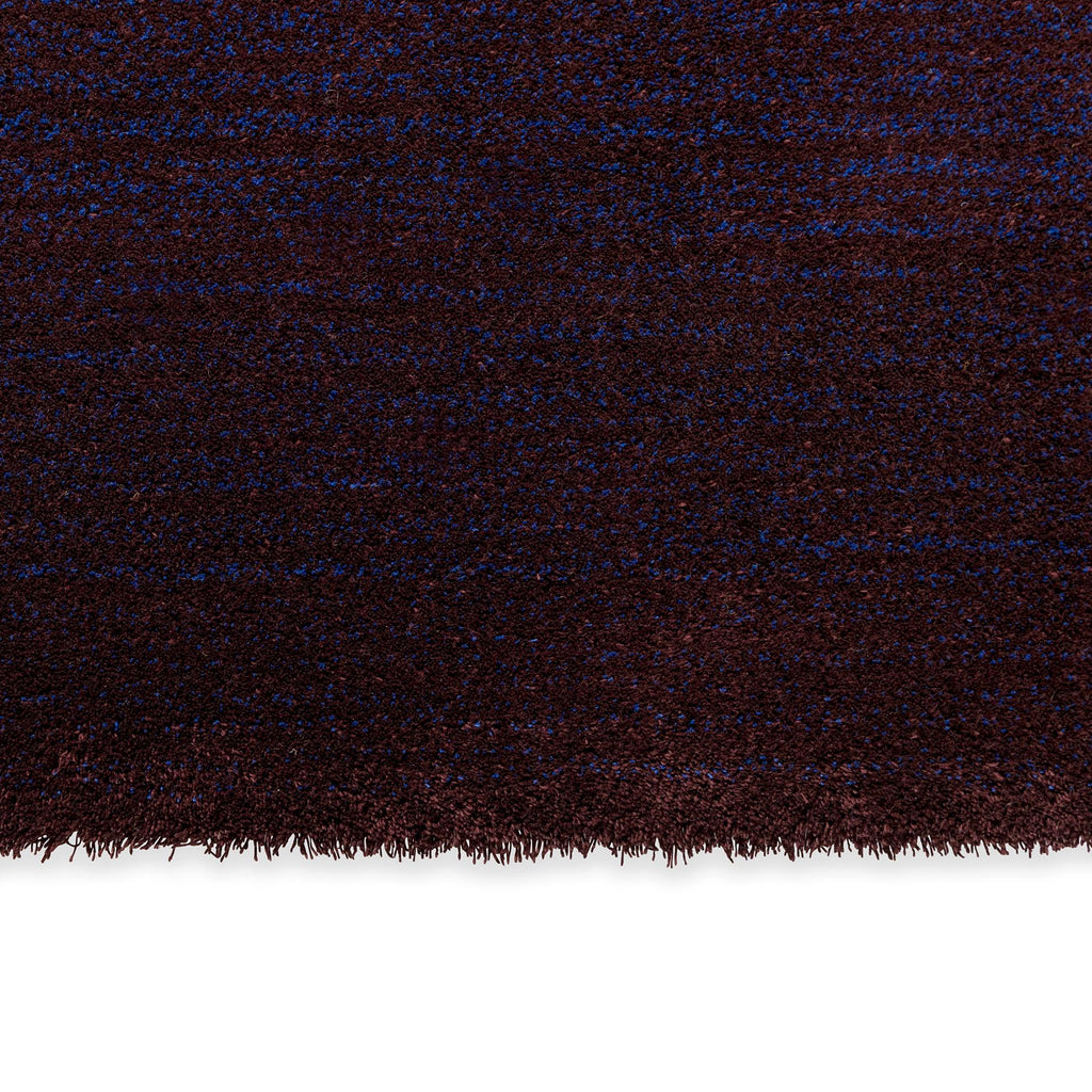 Brink & Campman Shade Low Electric Blue/Aubergine 5'7 x 7'10 Rug