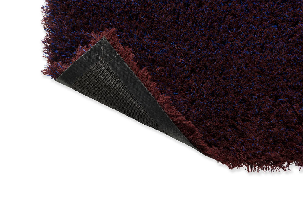 Brink & Campman Shade High Electric Blue/Aubergine 5'7 x 7'10 Rug