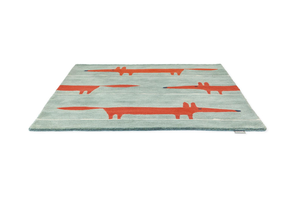 Brink & Campman Mr Fox SCI Mr-Fox-Mint/Poppy 0' x 0' Rug