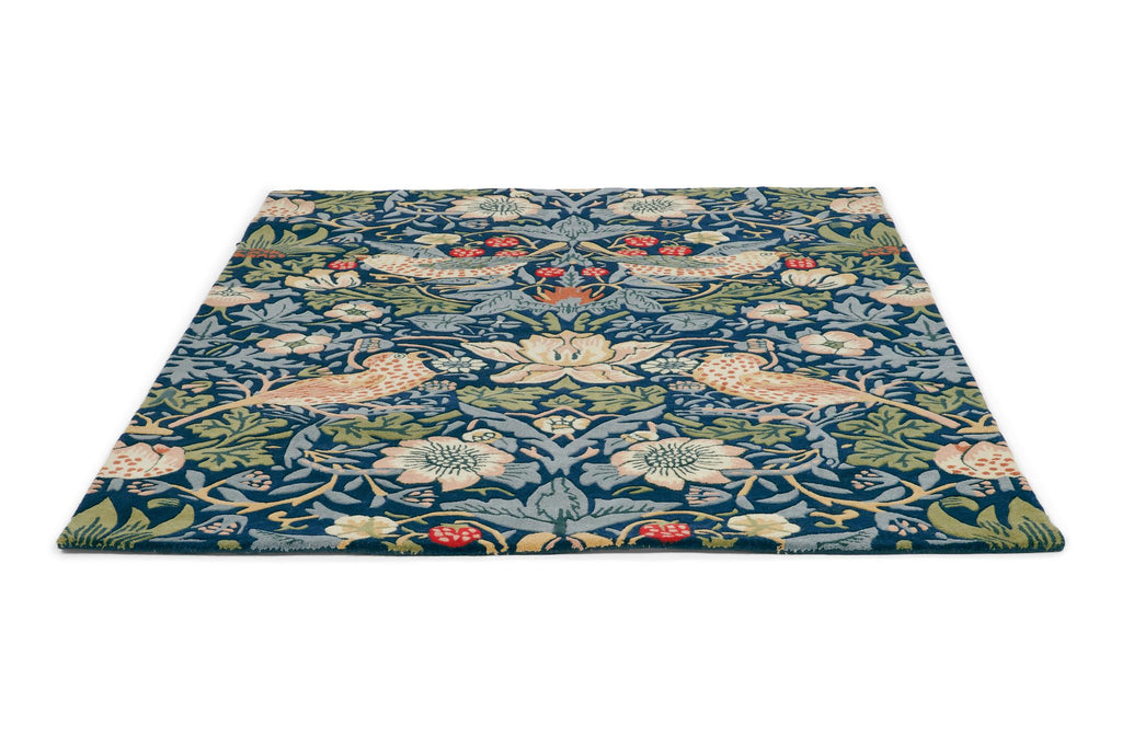 Brink & Campman Strawberry-Thief MOR -Indigo 5'7 x 7'10 Rug