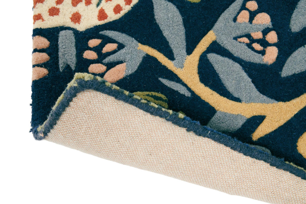 Brink & Campman Strawberry-Thief MOR -Indigo 5'7 x 7'10 Rug