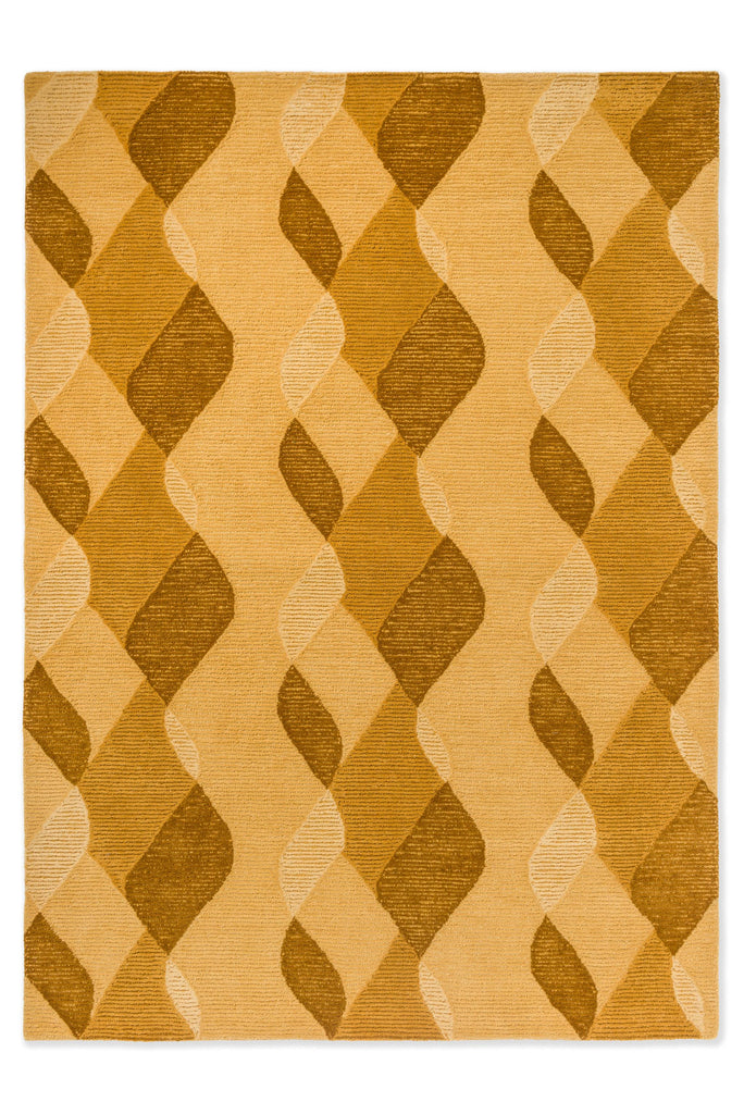 Brink & Campman Decor Riff Straw Yellow 6'7 x 9'2 Rug