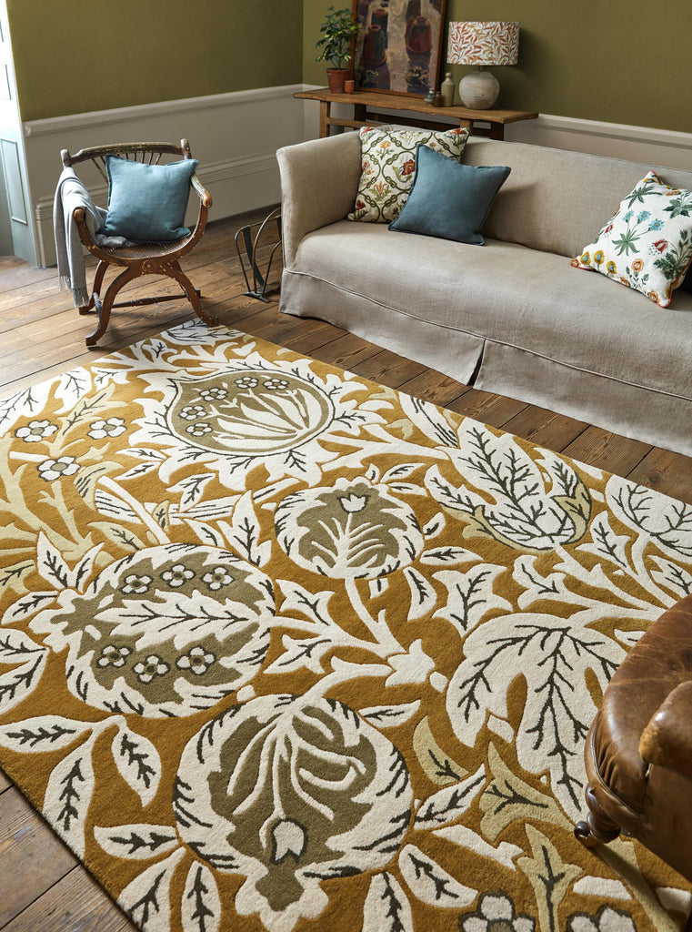 Brink & Campman Elmcote MOREW  Gold 4'7 x 6'7 Rug