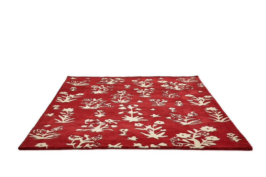 Brink & Campman Woodland Glade SAN  Damson Red 4'7 x 6'7 Rug