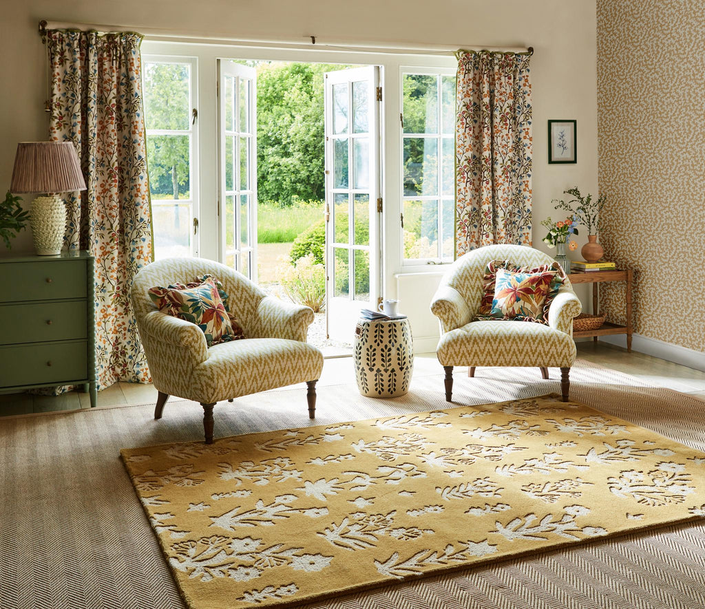 Brink & Campman Woodland Glade SAN  Gold 6'7 x 9'2 Rug