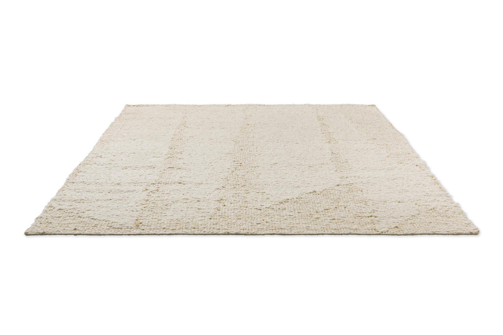 Brink & Campman Craft Fundament Wool White 4'7 x 6'7 Rug