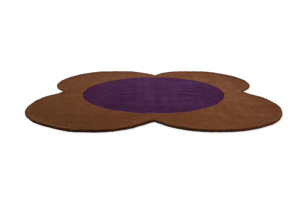 Brink & Campman Flower Spot OR  Chestnut/Violet 0' x 0' Rug