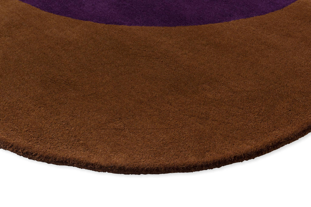 Brink & Campman Flower Spot OR  Chestnut/Violet 0' x 0' Rug